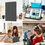 Techsuit - Flex Trifold (with Pencil Holder) - Samsung Galaxy Tab A7 10.4 2020 T500/T505 - Green - Image 7