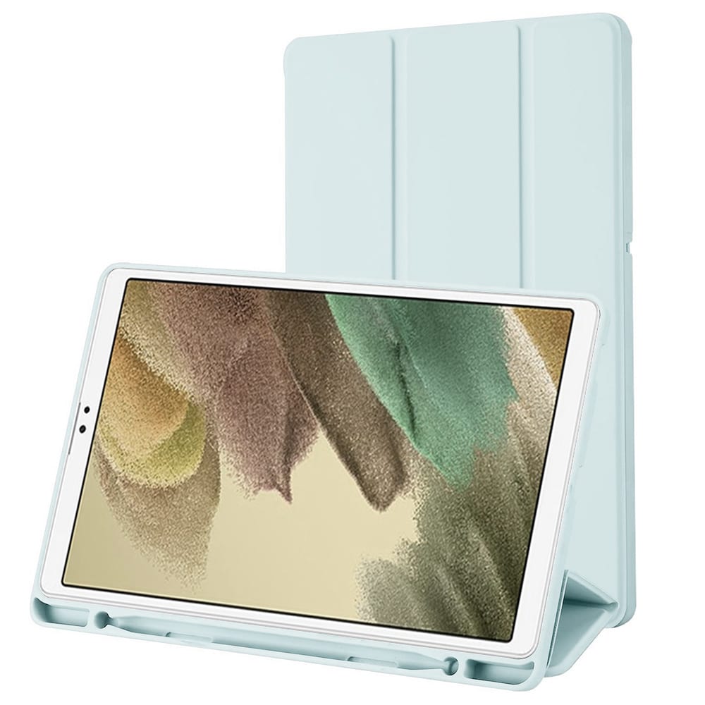 Techsuit - Flex Trifold (with Pencil Holder) - Samsung Galaxy Tab A7 Lite - Sky Blue - Image 7