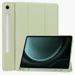 Techsuit - Flex Trifold (with Pencil Holder) - Samsung Galaxy Tab S9 / S9 FE / S10 FE - Matcha Green - Image 7