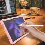 Techsuit - Rugged TabShell + Screen Protector - Samsung Galaxy Tab A9 Plus - Rose Gold - Image 7