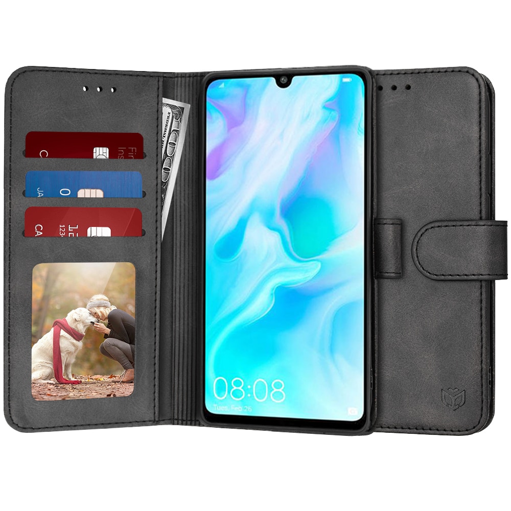 Techsuit Diary Book - θήκη για Huawei P30 Lite / New Edition - Μαύρο - Image 2