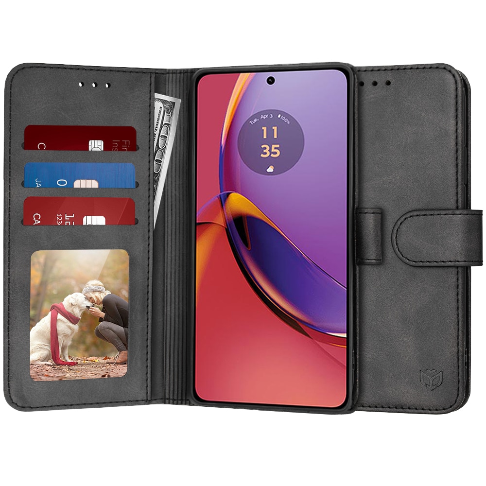 Techsuit Diary Book - Motorola Moto G84 - Μαύρο - Image 2