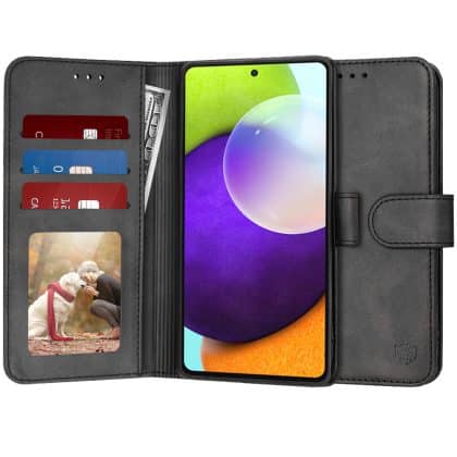 Techsuit Diary Book - θήκη για Samsung Galaxy A52 / 5G A52s - Μαύρο