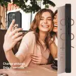Techsuit SmartScreen NFC - Apple iPhone 15 Pro Max - Μαύρο - Image 6