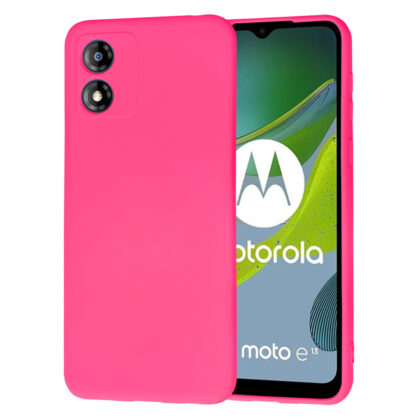 Techsuit SoftFlex - θήκη για Motorola Moto E13 - Ροζ