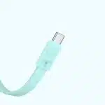 Baseus Magnetic Mini MagSafe 10000mAh 30W powerbank με ενσωματωμένο καλώδιο USB-C - μπλε + Baseus Simple Series καλώδιο USB-C - USB-C 60W 0.3m - Image 12