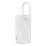 Baseus Magnetic Mini MagSafe 10000mAh 20W powerbank με ενσωματωμένο καλώδιο Lightning - λευκό - Image 8