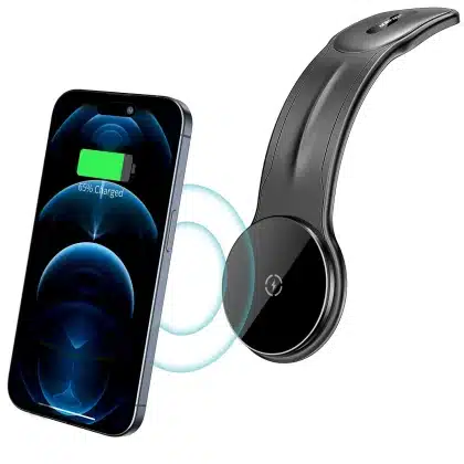 Acefast D21 Βάση αυτοκινήτου με ασύρματο φορτιστή MagSafe 15W για πιλοτήριο - μαύρο