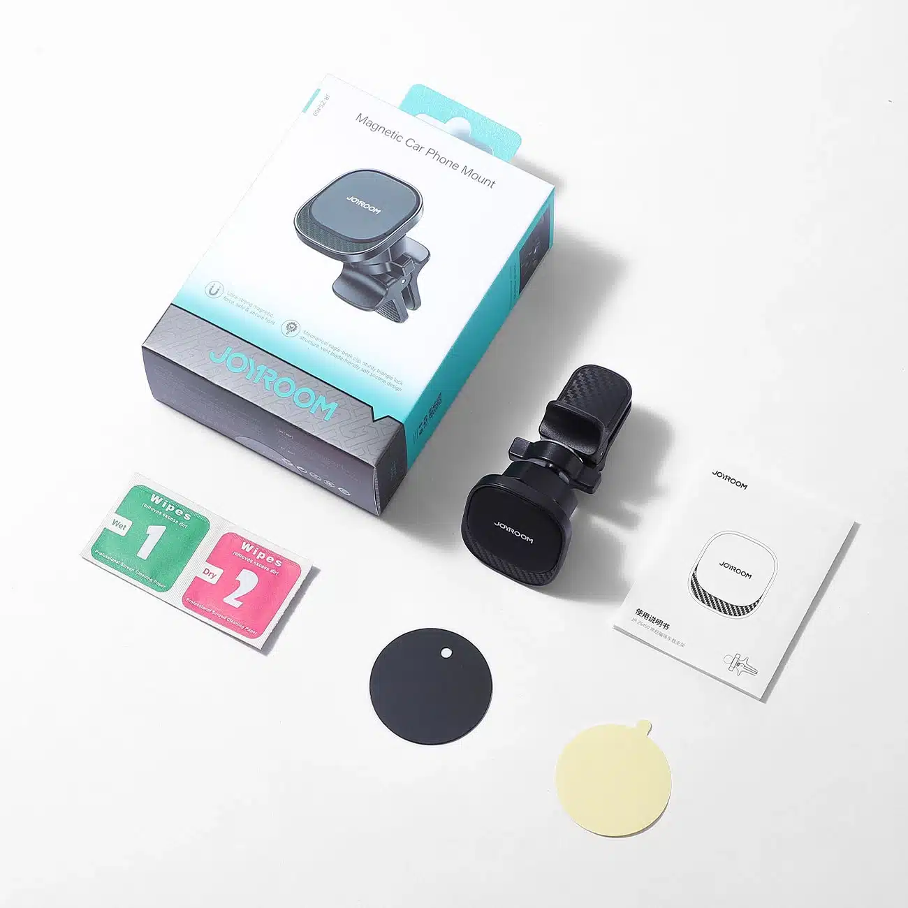Joyroom JR-ZS400 μαγνητική βάση τηλεφώνου για αυτοκίνητο για αεραγωγό - μαύρο - Image 7