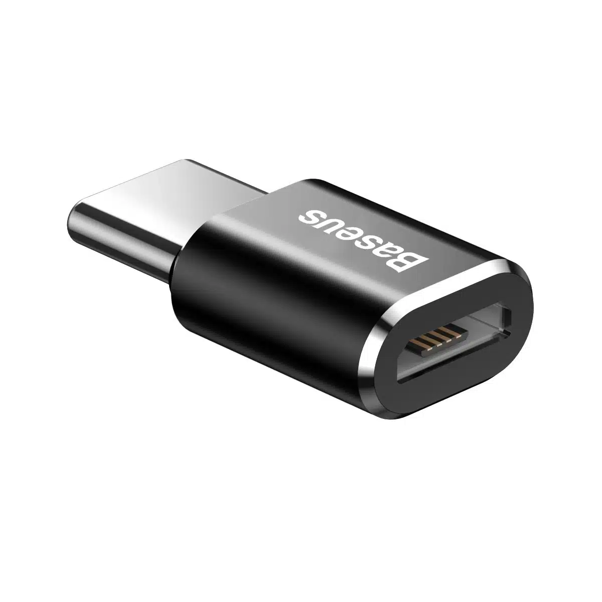 Baseus Mini Micro USB σε USB-C αντάπτορας - μαύρος - Image 5