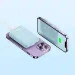 Baseus Magnetic Mini Power Bank 10000mAh 20W - μπλε + καλώδιο USB-C - USB-C - Image 10