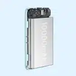 Baseus Magnetic Mini Power Bank 10000mAh 20W - μπλε + καλώδιο USB-C - USB-C - Image 11