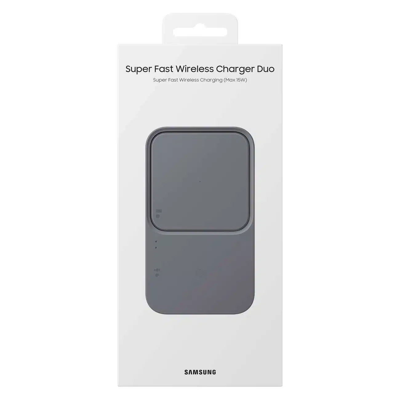 Samsung Duo EP-P5400TBEGEU Ασύρματος φορτιστής 15W με φορτιστή ρεύματος και καλώδιο τροφοδοσίας - μαύρος - Image 5