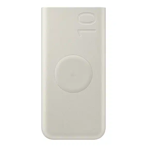 Powerbank Samsung EB-U2510XUEGEU επαγωγικό 10000 mAh 2x USB-C 25W SFC - μπεζ