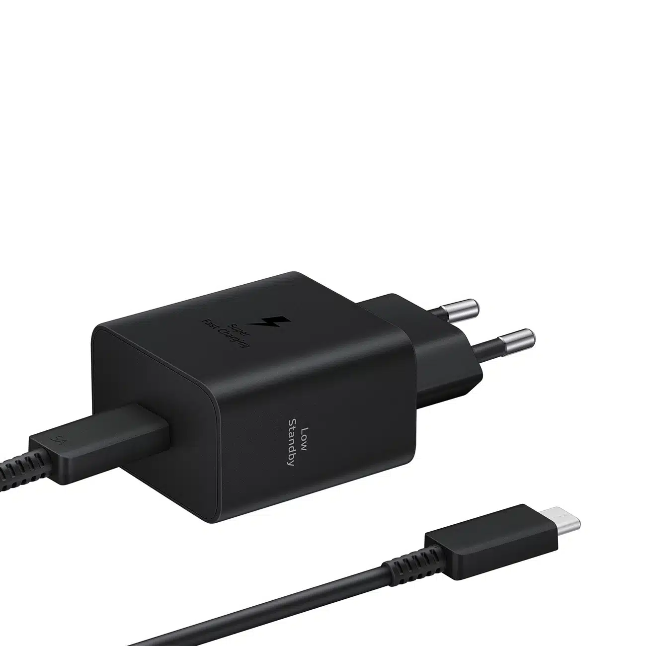 Samsung EP-T4511XBEGEU Φορτιστής τοίχου 45W 4.05A 1x USB-C - μαύρος + καλώδιο USB-C - Image 4