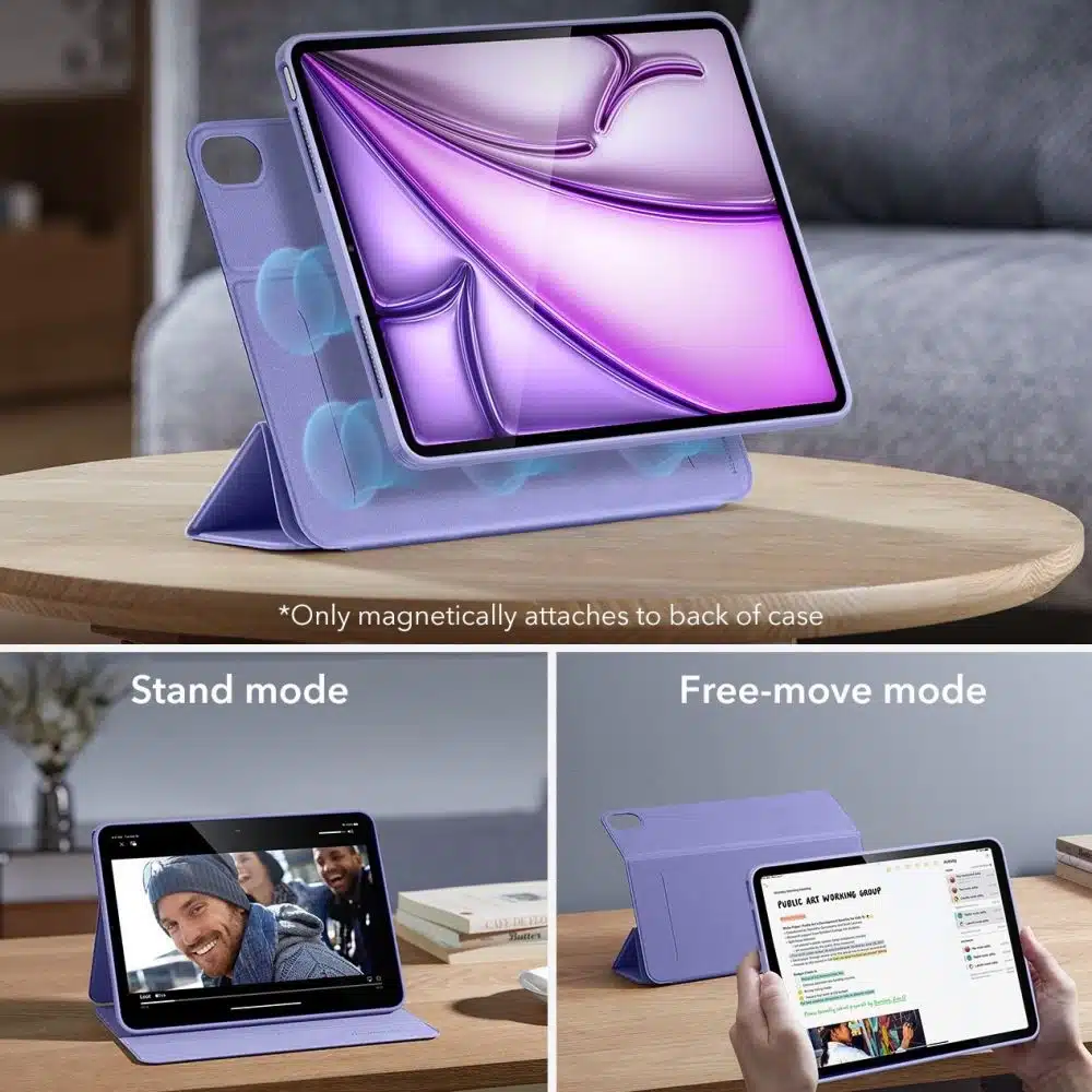 ESR Rebound Hybrid θήκη για iPad Air 13'' 2024 - μωβ - Image 2