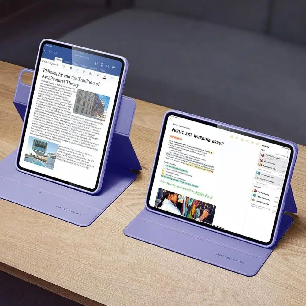 ESR Rebound Hybrid θήκη για iPad Air 13'' 2024 - μωβ - Image 6