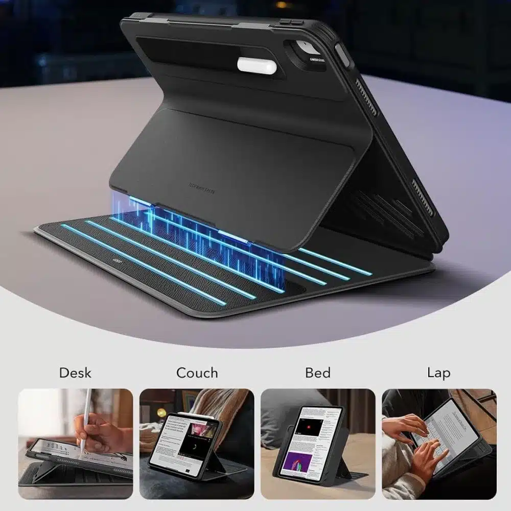 ESR Shift Magnetic θήκη για iPad Air 13'' 2024 - μαύρο - Image 5