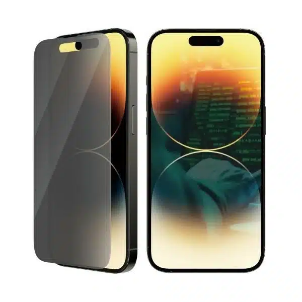 PanzerGlass Classic Fit αντιβακτηριδιακό γυαλί ιδιωτικότητας για iPhone 14 Pro - Image 5