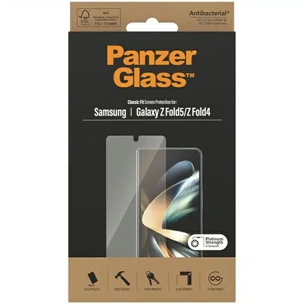 PanzerGlass Classic Fit αντιβακτηριδιακό γυαλί για Samsung Galaxy Z Fold 5 / Z Fold 4 - Image 4