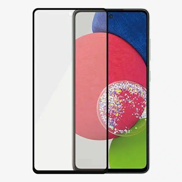PanzerGlass Αντιβακτηριδιακό γυαλί E2E Microfracture για Samsung Galaxy A52 / A52 5G / A53 5G - με μαύρο πλαίσιο - Image 4