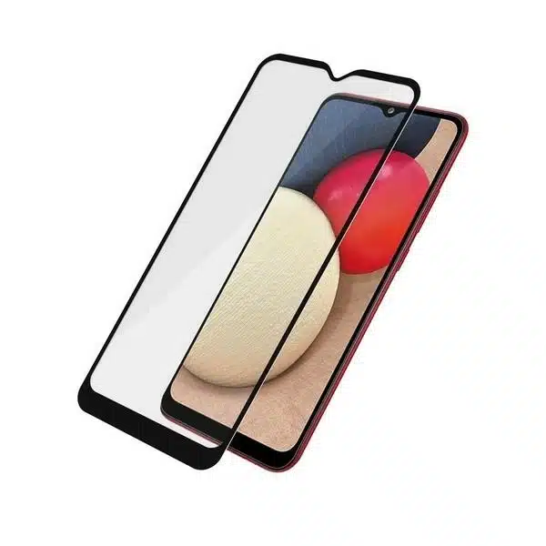 PanzerGlass E2E Super+ αντιβακτηριδιακό ειδικό γυαλί για Samsung Galaxy A02s - με μαύρο πλαίσιο - Image 2