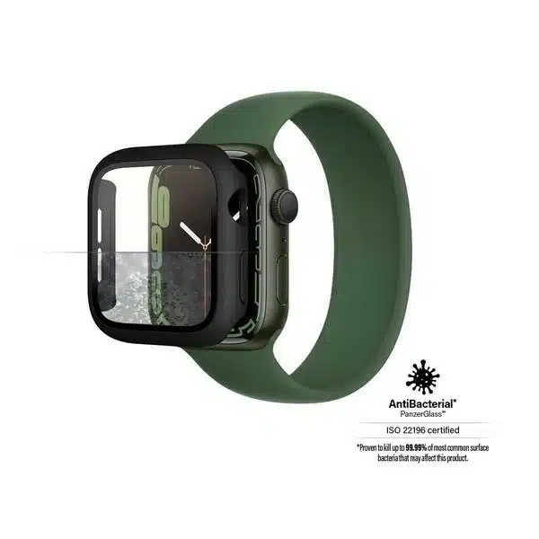 PanzerGlass Θήκη Full Body για Apple Watch 7 41mm - Μαύρο - Image 4