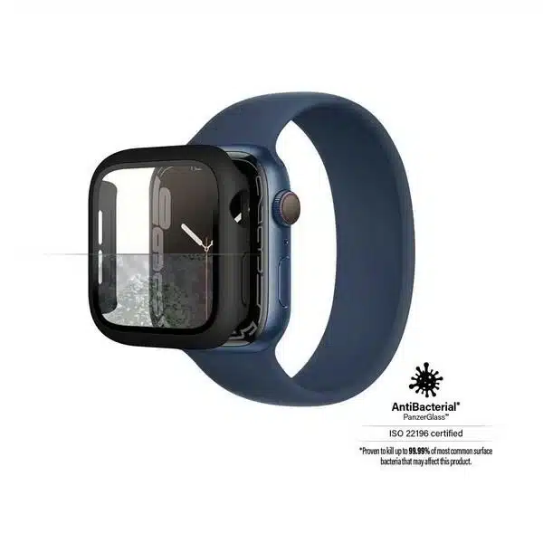 PanzerGlass Θήκη Full Body για Apple Watch 7 45mm - Μαύρο - Image 5