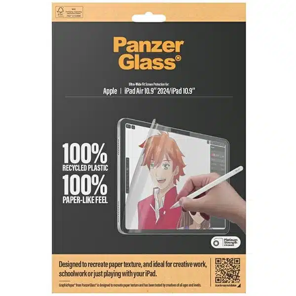 Αντιβακτηριδιακή μεμβράνη PanzerGlass GraphicPaper με φίλτρο αντανάκλασης για iPad Air 13" 2024 / iPad 10.9" - Image 4