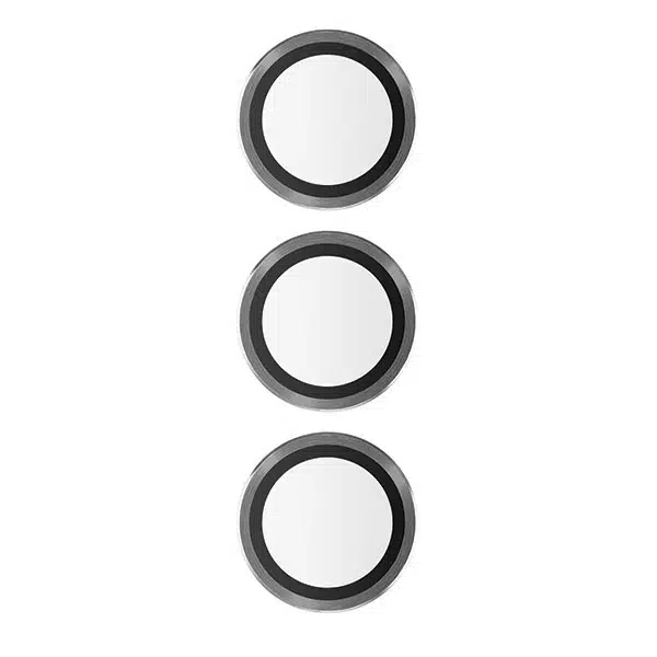 PanzerGlass Hoops Προστασία κάμερας για Samsung Galaxy S23 FE - με μαύρο πλαίσιο - Image 3