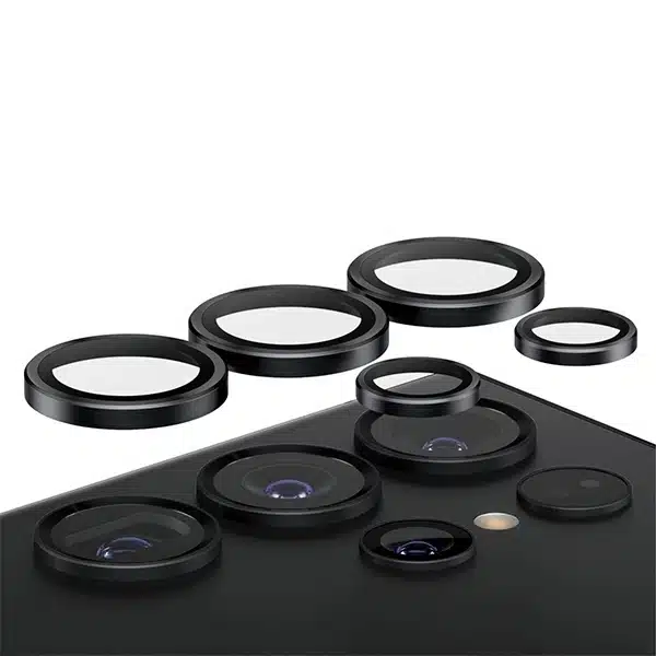 PanzerGlass Hoops Προστασία Κάμερας για Samsung Galaxy S24 Ultra - με Μαύρο Πλαίσιο - Image 2