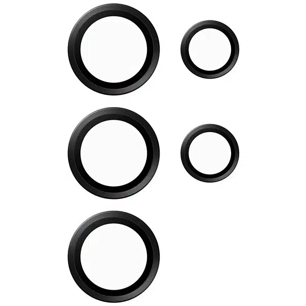 PanzerGlass Hoops Προστασία Κάμερας για Samsung Galaxy S24 Ultra - με Μαύρο Πλαίσιο - Image 3