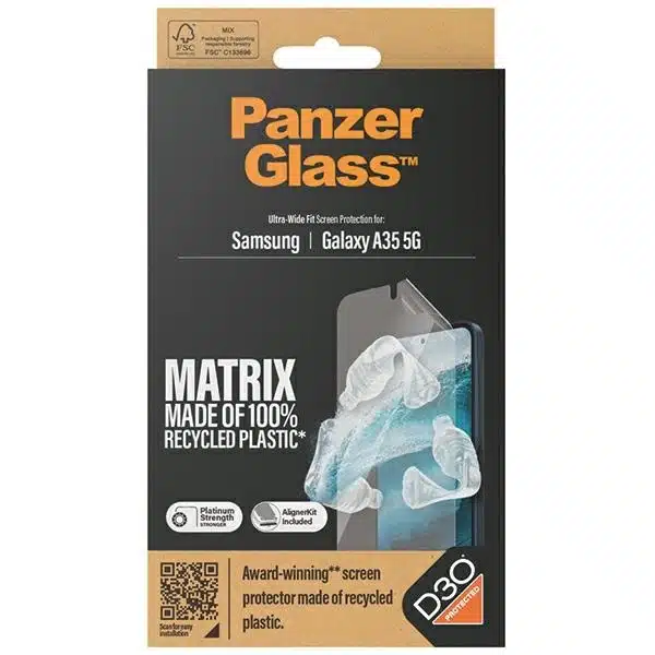 PanzerGlass Matrix Ultra-Wide Fit μεμβράνη για Samsung Galaxy A35 5G - Image 4