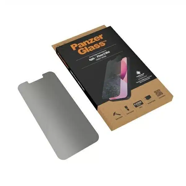 PanzerGlass Standard Super+ αντιβακτηριδιακό ιδιωτικοποιημένο επικαλυμμένο γυαλί για iPhone 13 mini - Image 5