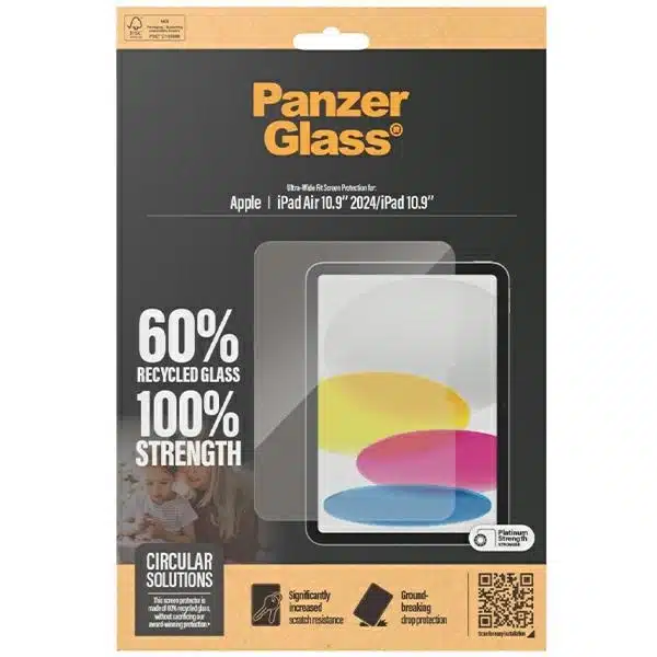 PanzerGlass Ultra-Wide Fit προστατευτικό γυαλί για iPad Air 10.9" 2024 - Image 4