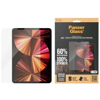 PanzerGlass Ultra-Wide Fit αντιβακτηριδιακό ειδικά επεξεργασμένο γυαλί για iPad Pro 11" 2018-2022 / Air 10.9" 2020-2022