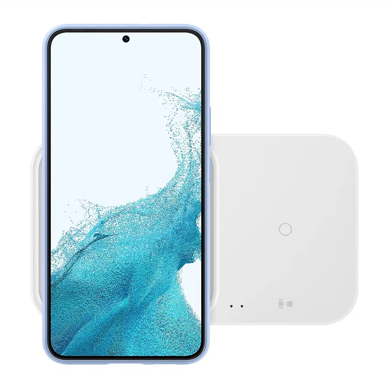 Samsung Ασύρματος Φορτιστής Duo EP-P5400TWEGEU ινδυκτικός φορτιστής 15W - λευκός + φορτιστής ρεύματος + καλώδιο - Image 7