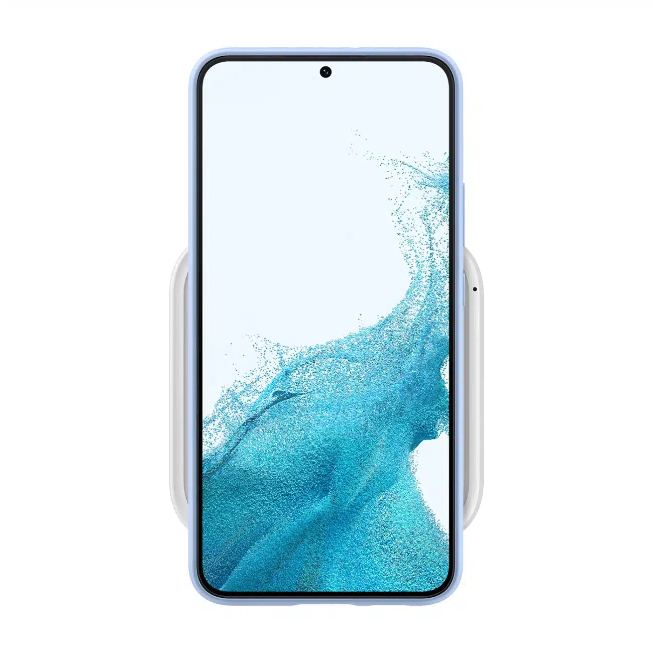 Samsung Ασύρματος Φορτιστής Pad EP-P2400TWEGEU 15W ινδυκτικός φορτιστής - λευκός + φορτιστής δικτύου - Image 8