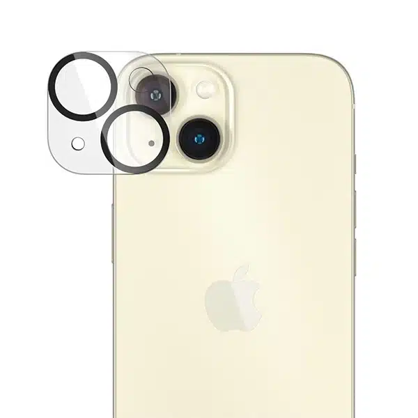 PanzerGlass Privacy Bundle 3in1 Διαφανής Θήκη + Γυαλί Προστασίας Ιδιωτικότητας + Προστατευτικό Κάμερας για iPhone 15 Plus - Image 2