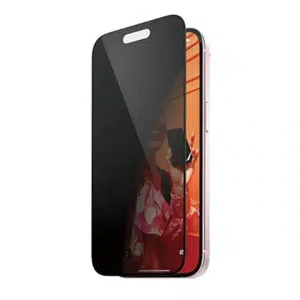 PanzerGlass Ultra-Wide Fit Privacy Θερμαινόμενο Γυαλί με Θέση για iPhone 15 Pro Max