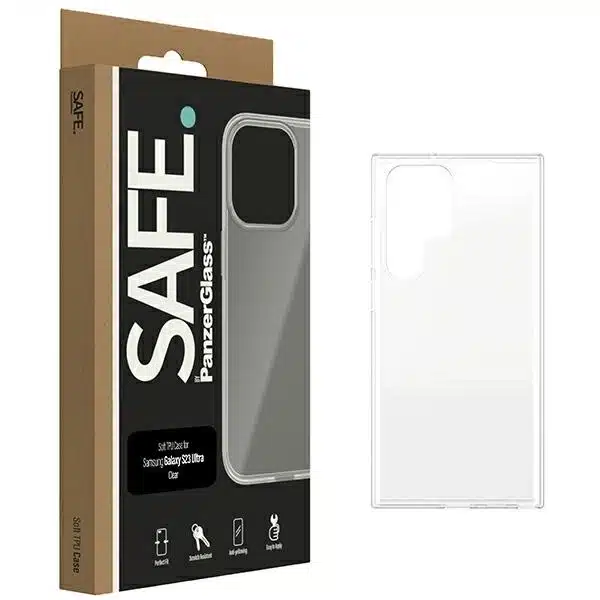 SAFE by PanzerGlass θήκη για Samsung Galaxy S23 Ultra - διάφανο