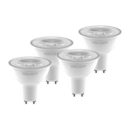 Yeelight Smart Λάμπα W1 GU10 Dimmable 4τμχ (Warm White)
