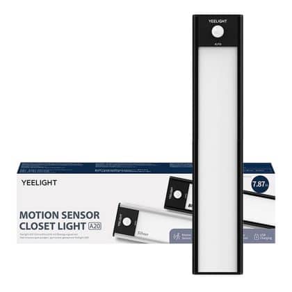 Yeelight Φωτιστικό Ντουλάπας 20cm (Μαύρο) 2700Κ