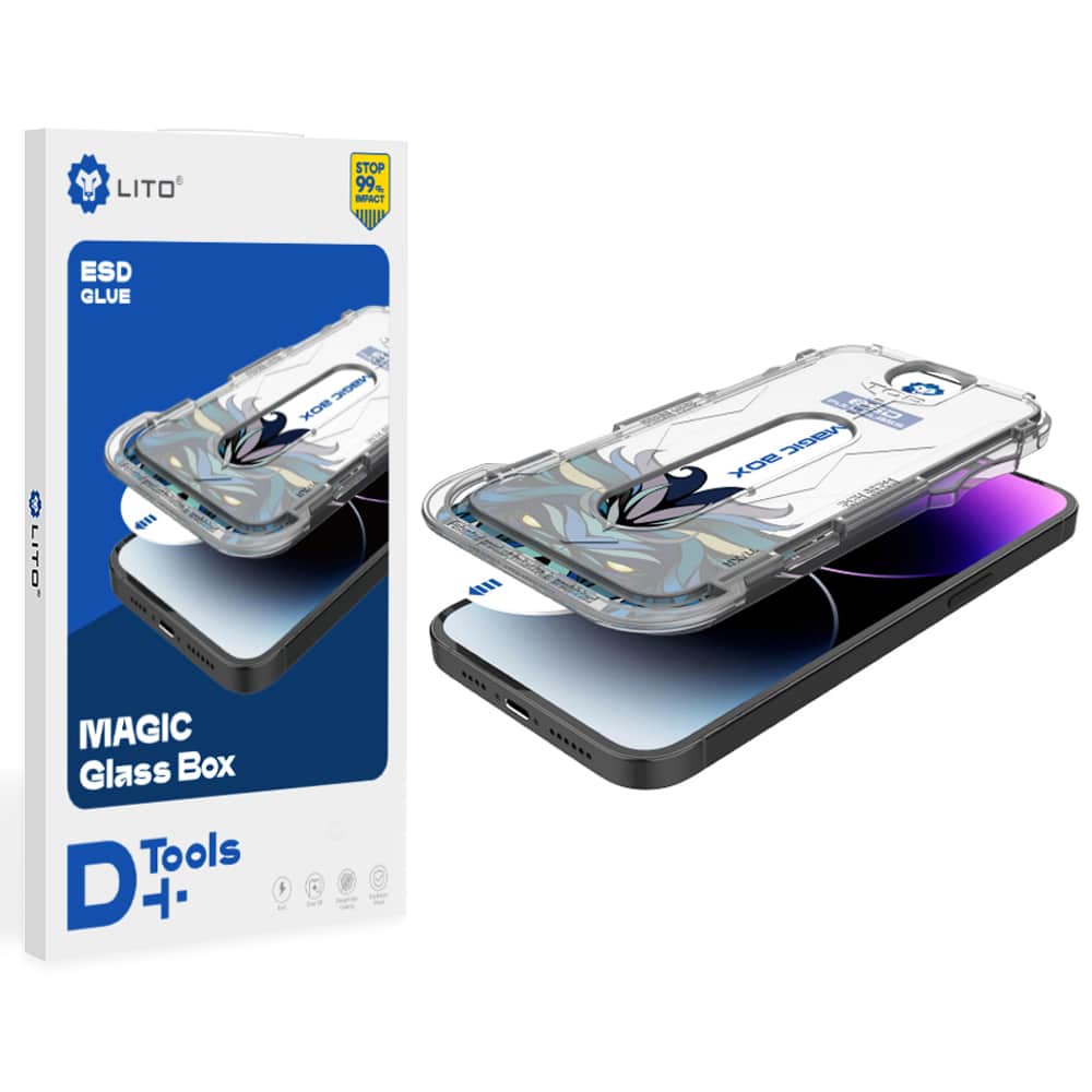Lito - Μαγικό Κουτί Γυαλιού D+ Tools - iPhone 15 - Διάφανο - Image 2