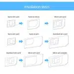 Techsuit - Σετ Μετατροπέας Nano & Micro SIM Adapter Unlimited Innovation + Ατσάλινο Πινέλο Εξώθησης Δίσκου - Λευκό - Image 11