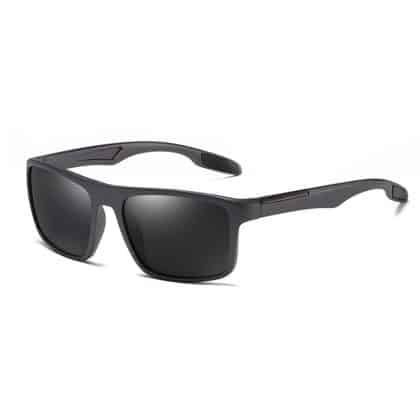 Techsuit - Polarized Γυαλιά Ηλίου TR90 (MM101) - Προστασία UV - Ματ Μαύρο / Γκρι One Size