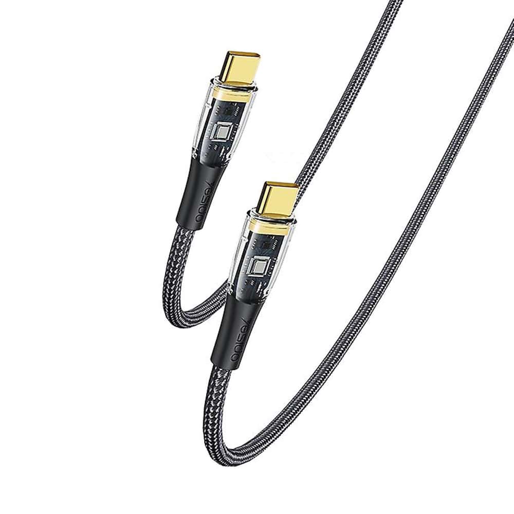 Yesido - Καλώδιο Δεδομένων (CA103) - Type-C σε Type-C, 100W, 1.2m ...
