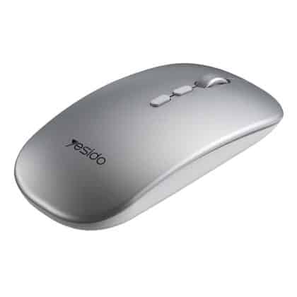 Yesido - Ασύρματο Ποντίκι (KB15) - 800/1200/1600DPI, Σύνδεση 2.4G - Ασημί