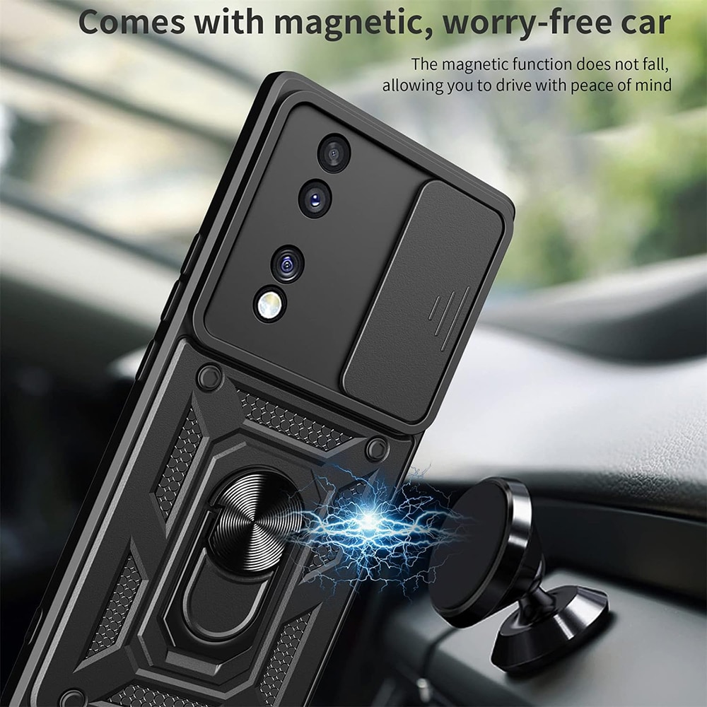 Techsuit CamShield Series - θήκη για Honor 70 - Μαύρο - Image 7