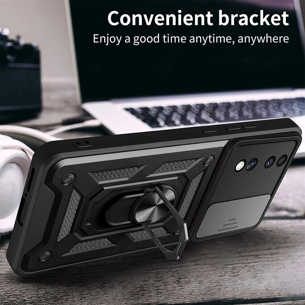 Techsuit CamShield Series - θήκη για Honor 70 - Μαύρο - Image 6